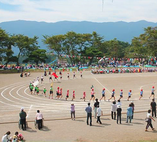 小学校での運動会