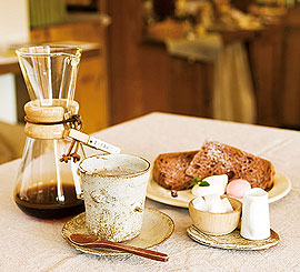 こだわりのコーヒー