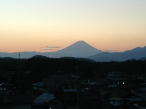 総長の富士山
