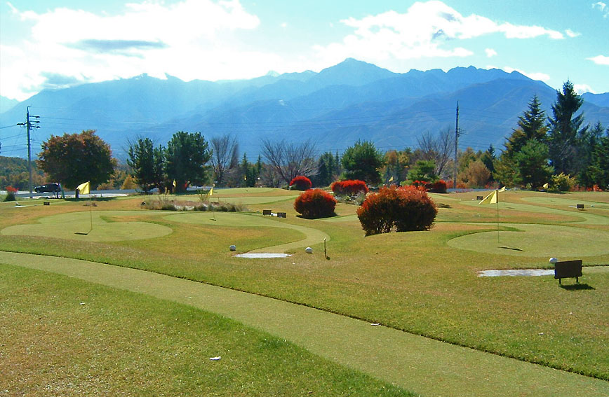 Miniature Golf at Fujimi-Kogen Resort