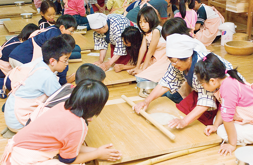 Try soba cooking!