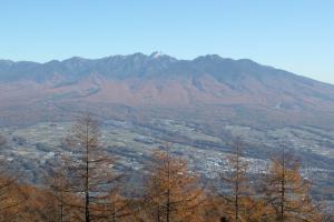 八ヶ岳の初冠雪 - 富士見町ホームページ