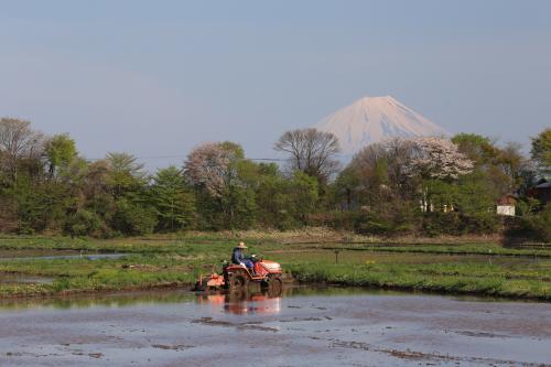富 町長賞 「里山春耕」
