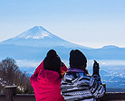創造の森・展望台からの富士山