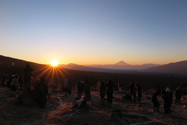 佳作「富士見といえば、富士山と初日の出」有賀大樹