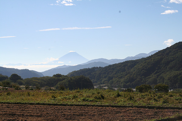 町長賞「富士見町下蔦木から見た秋の富士」坂本鉄二郎