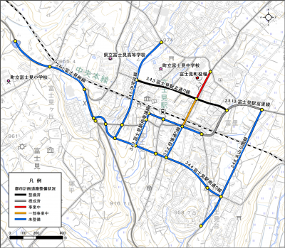 富士見町都市計画道路網