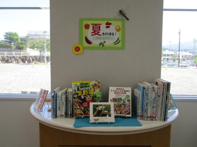 夏をのりきる展示　画像