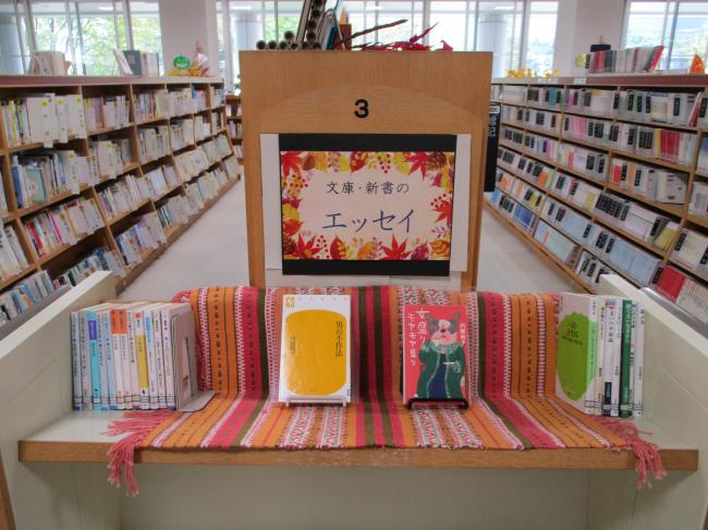 文庫・新書のエッセイ展示画像