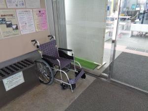車イスの写真
